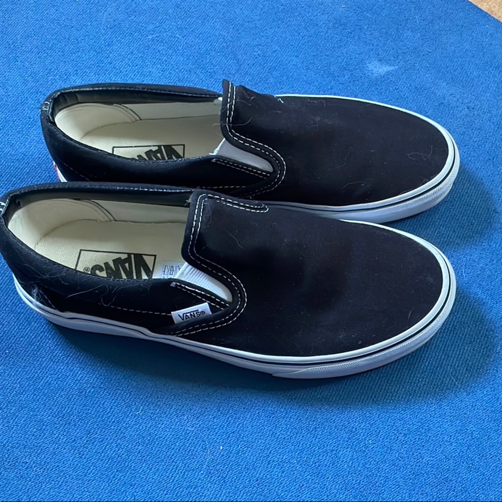 Vans Classic Black Slip-On Shoes
